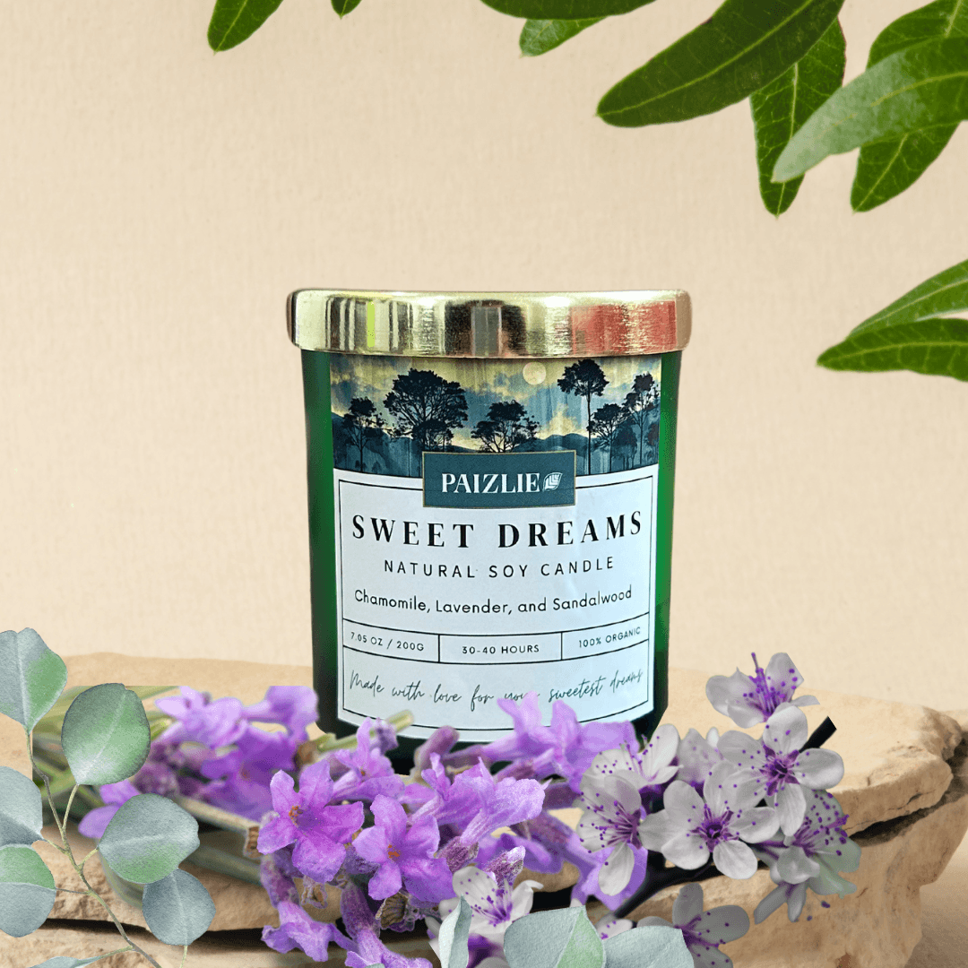 Paizlie Candle Gift Set: Sweet Dreams & Relax & Unwind Soy Candles - paizlie