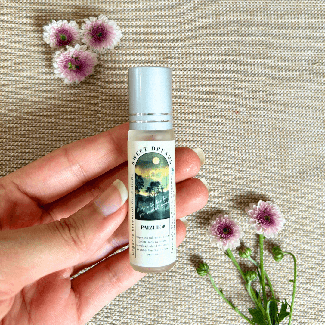 Sweet Dreams Roll - On | Organic Bergamot, Patchouli & Ylang Ylang - paizlie