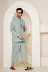 Olive Ease Loungewear | 100% Poplin Organic Cotton | Men Loungewear - paizlie