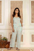 Floral Dreams Loungewear with Spaghetti Straps | 100% Tencel Fabric | Women - paizlie