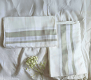 Snow White | Satin Bamboo Sheet Set | 4pc Cooling Bedding - paizlie