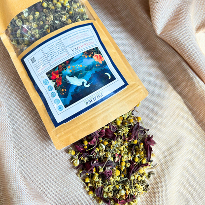 TranquiliTea | Organic Organic Herbal Tea | Chamomile, Mint, Hibiscus, &amp; Valerian Root