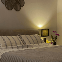 Blue Stripes | 100% Natural European flax Linen Bedsheets | Set of 4 - paizlie