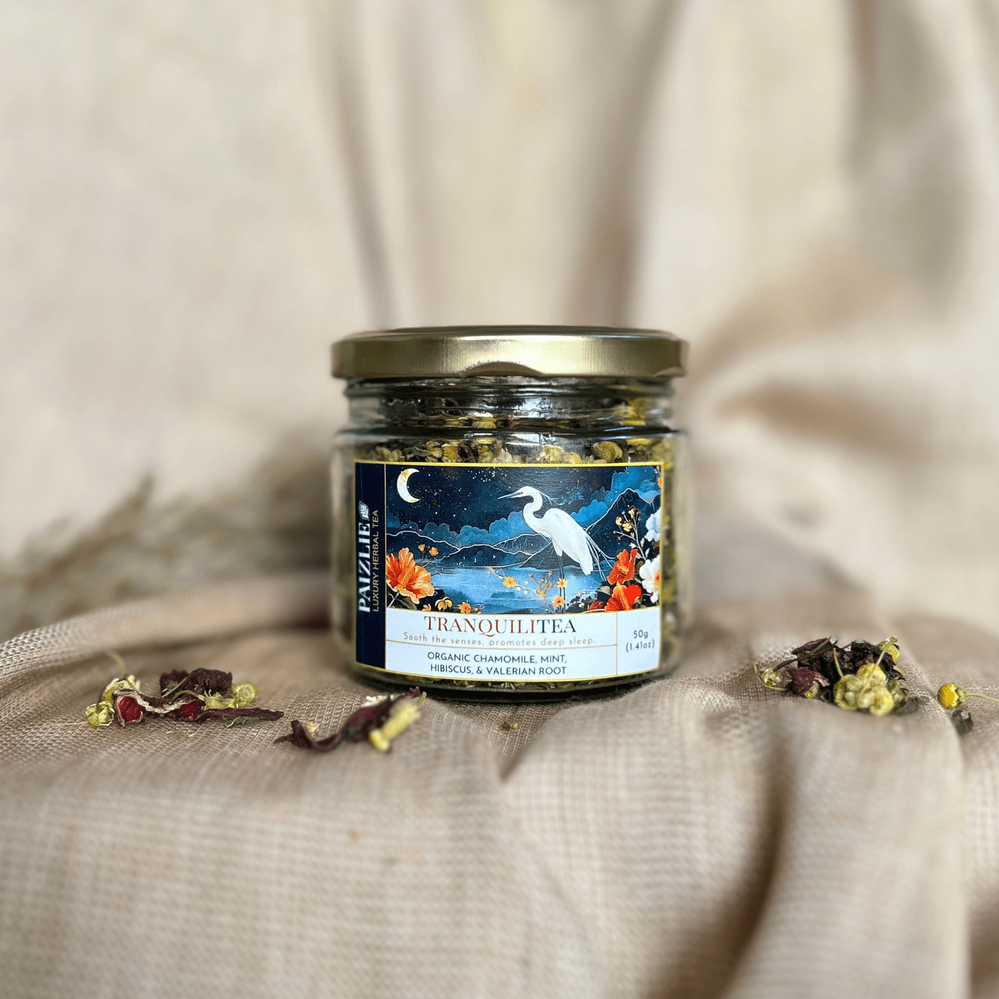 Diwali Gift Box: TranquiliTea, Sweet Dreams Candle & Serenity Drift Roll On - paizlie