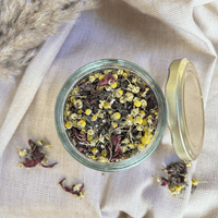 Diwali Gift Box: TranquiliTea, Sweet Dreams Candle & Serenity Drift Roll On - paizlie