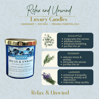 Tranquillity Scented Candle Hamper pack | Set of 2 - paizlie