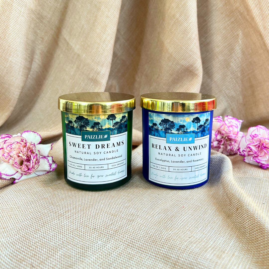 Tranquillity Scented candle Hamper pack | Set of 2