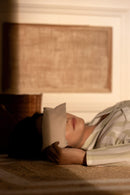 Weighted flax & Lavender Cotton Pillow | Eye Mask - paizlie