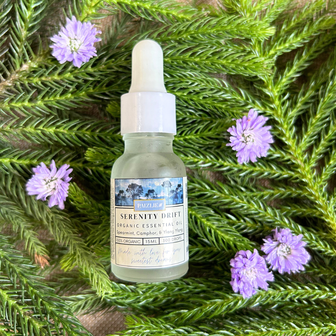 Serenity Drift Natural Essential Oil | Spearmint, Camphor &amp; Ylang Ylang