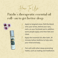 Sweet Dreams Roll - On | Organic Bergamot, Patchouli & Ylang Ylang - paizlie