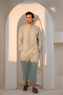 Olive Ease Loungewear | 100% Poplin Organic Cotton | Men Loungewear - paizlie