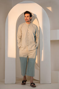 Olive Ease Loungewear | 100% Poplin Organic Cotton | Men Loungewear - paizlie