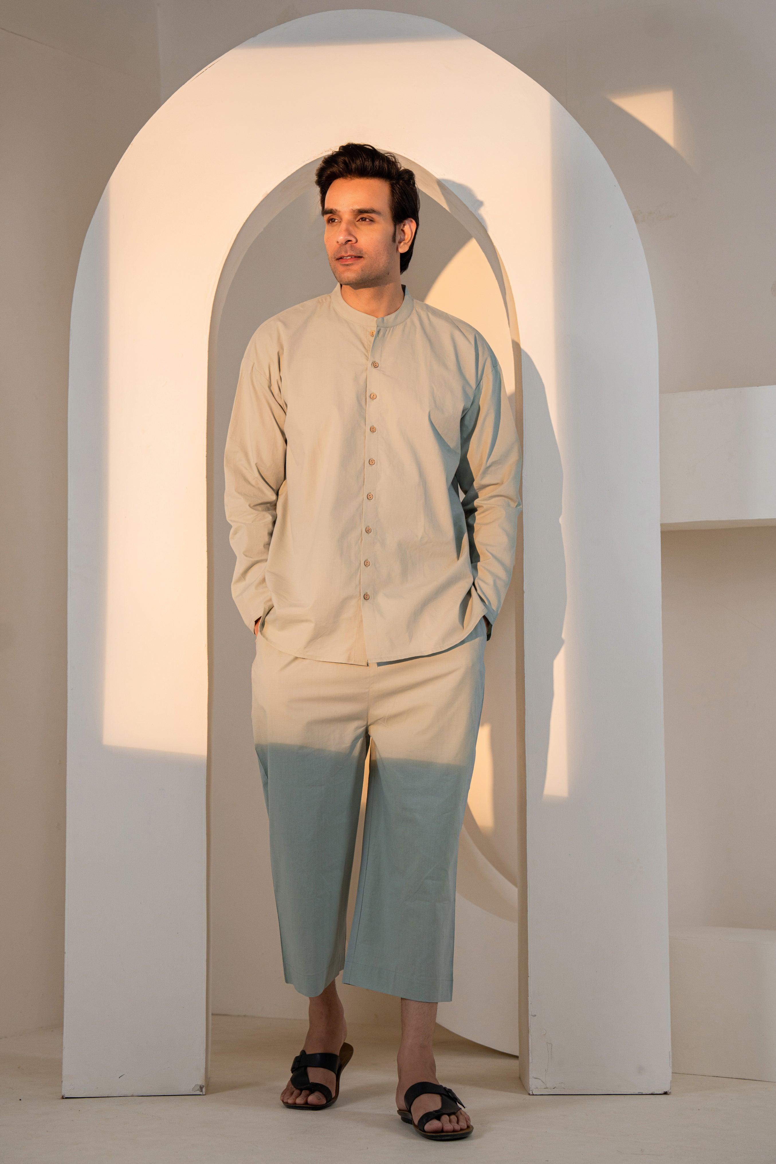 Olive Ease Loungewear | 100% Poplin Organic Cotton | Men Loungewear - paizlie