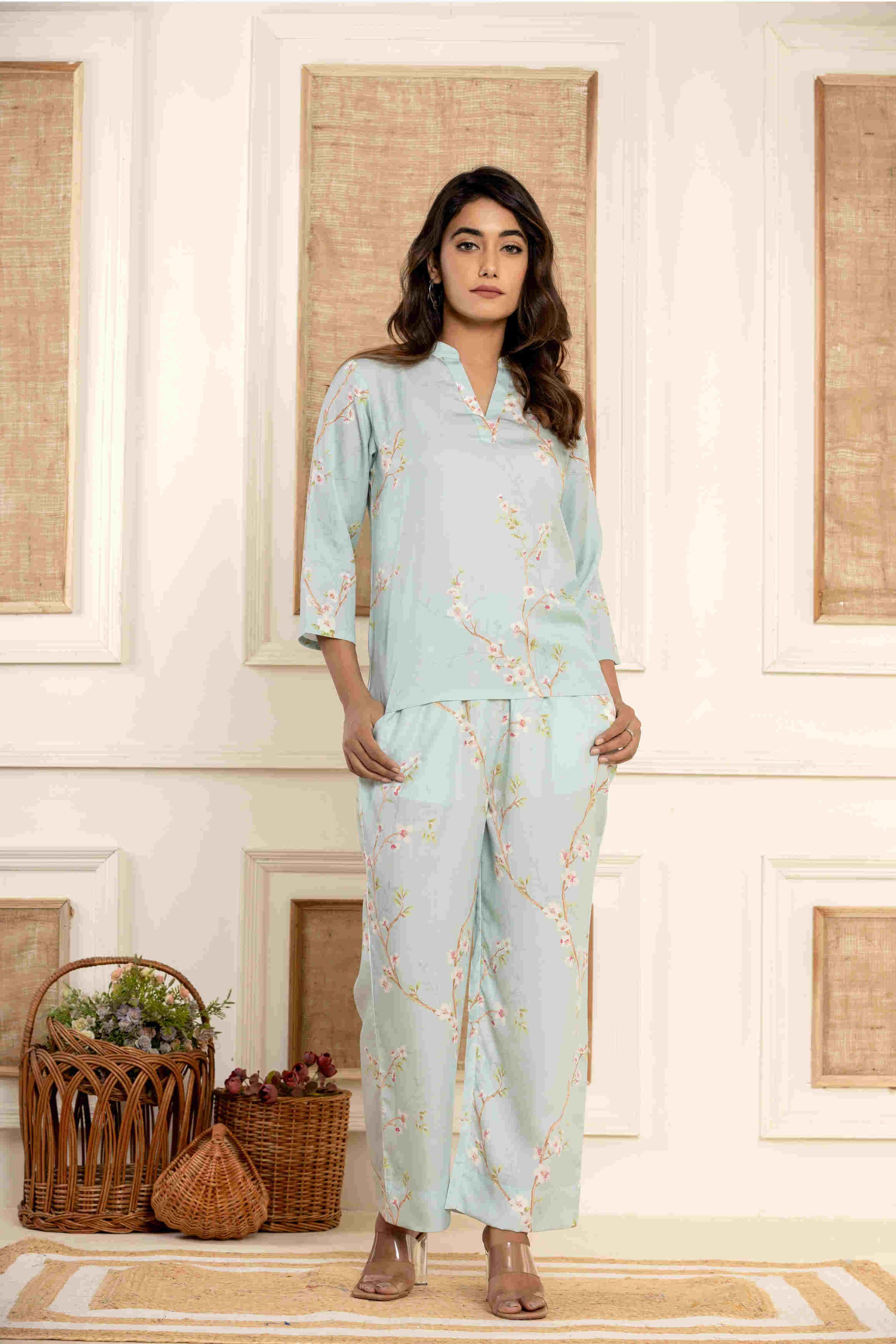 Floral Dreams Loungewear | 100% Tencel Fabric | Women