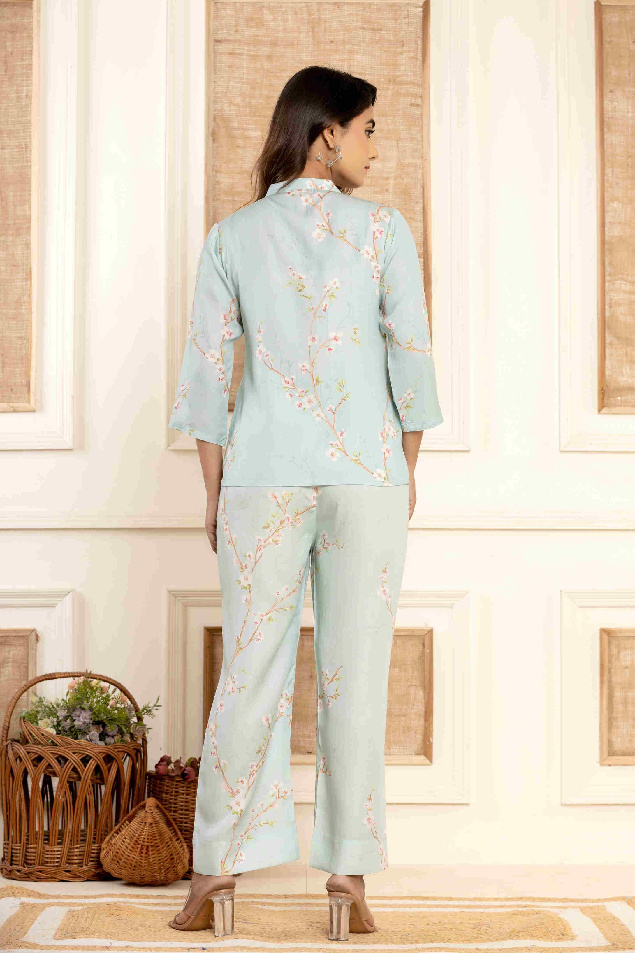 Floral Dreams Loungewear | 100% Tencel Fabric | Women